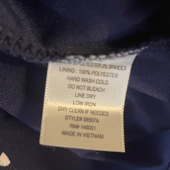 Monteau Womens Polka Dot Dress - Picture 5 of 5